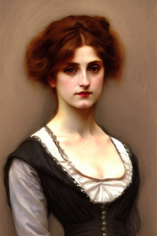 Image similar to victorian lady, painting by rossetti, bouguereau, detailed art, artstation