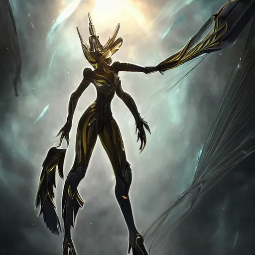 Image similar to highly detailed exquisite fanart, looking up at a 300 foot tall giant elegant beautiful saryn female warframe, posing elegantly over your tiny form, detailed legs looming over you, giantess shot, camera close to the legs, upward shot, ground view shot, leg shot, front shot, epic cinematic shot, high quality warframe fanart, captura, realistic, professional digital art, high end digital art, furry art, giantess art, anthro art, DeviantArt, artstation, Furaffinity, 8k HD render, epic lighting