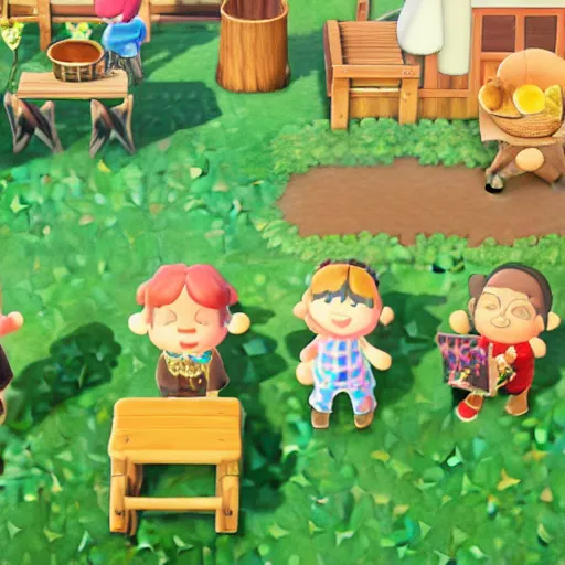 Image similar to a crop of potatoes in animal crossing