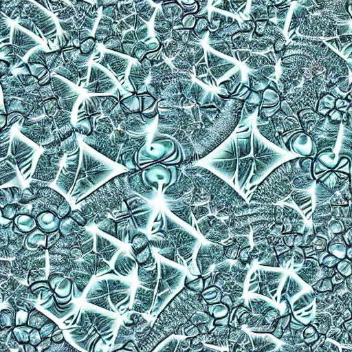 Prompt: biological fractal electron microscopy colorized