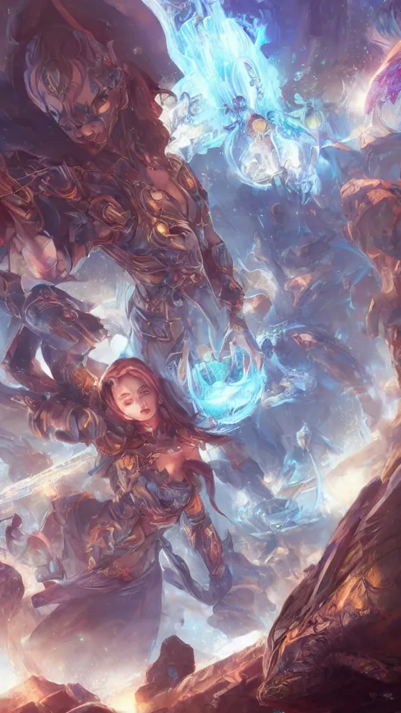 Prompt: dreamscape fanart in world Hero epic legend fantasy , by Stanley Artgerm Lau, WLOP, Rossdraws, James Jean, Andrei Riabovitchev, Marc Simonetti, Yoshitaka Amano, ArtStation, CGSociety,