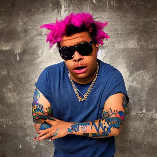 Prompt: ilovemakonnen made of clay