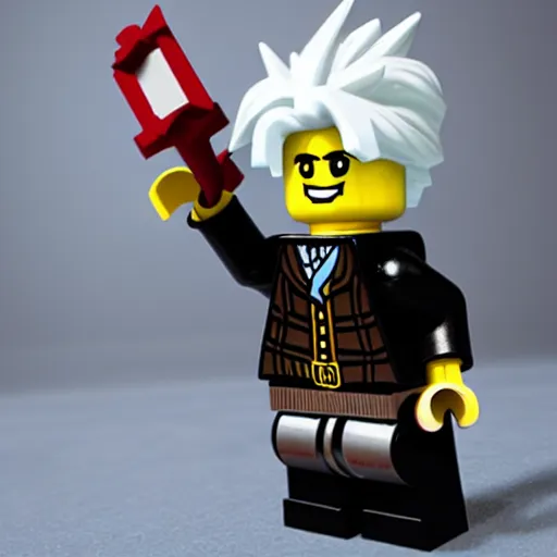 Prompt: Lego Cloud Strife