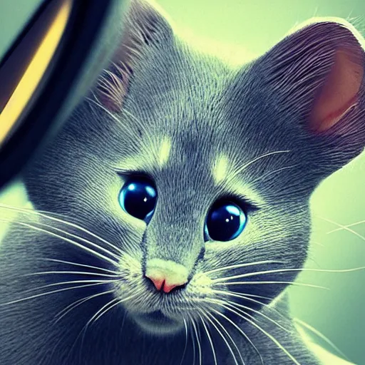Image similar to “Tom and Jerry in real life, photography, 8k resolution, Ultra HD”