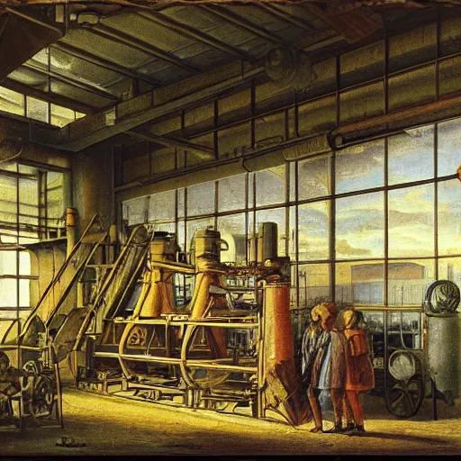 Image similar to paper factory by anton von werner