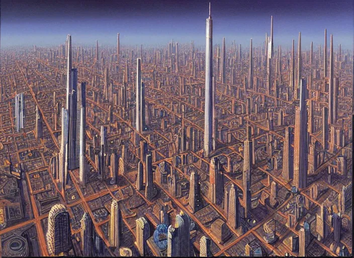 Prompt: the city & the city, peter elson