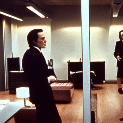 Image similar to TV running in American Psycho (1999)