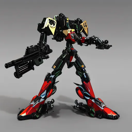 Image similar to sentient mecha m-16