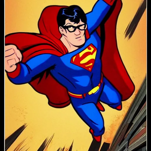 Prompt: Velma uppercuts Superman, action, concept art