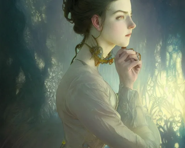 Image similar to photography of james abbott mcneill whistler, deep focus, d & d, fantasy, intricate, elegant, highly detailed, digital painting, artstation, concept art, matte, sharp focus, illustration, hearthstone, art by artgerm and greg rutkowski and alphonse mucha