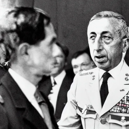 Prompt: portuguese president marcelo rebelo de sousa in the vietnam war