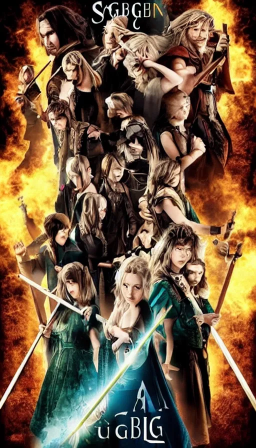 Image similar to niebelungen saga movie poster