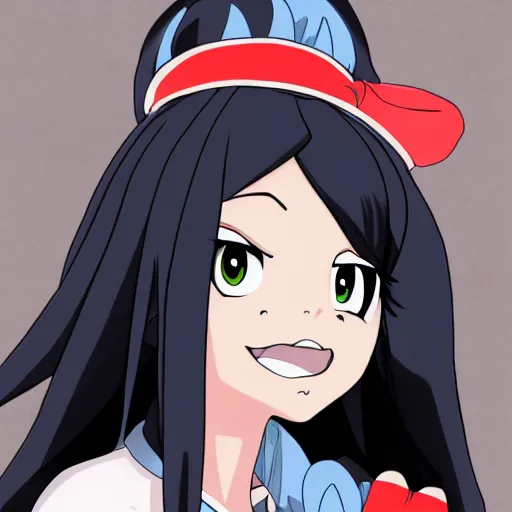 Prompt: hd, 8 k portrait of tsuyu asui