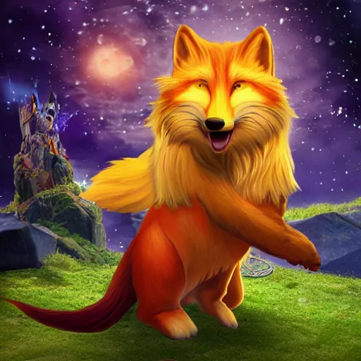 Image similar to Wizard Fox