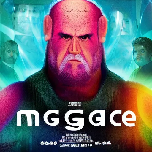 Prompt: megaface the movie, 4k poster, high res