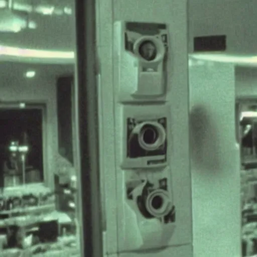 caught on security camera, grainy photo Stable Diffusion