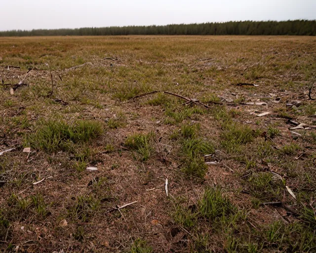 Prompt: At the end of the second day, the landscape changed abruptly. The land was flat, but there were no trees or bushes anywhere to be seen. It was as if nature itself had abandoned the area and left behind a vast wasteland. There was not even so much as a single blade of grass growing on the ground. On the distance, what appeared to be a wall blocked the way, but as I approached, I realized that it was not a stone structure, but a wall of oily, tentacled purple roots that rose up from the earth, forming a dome over a hundred feet in height, and which intersected across the road as if it were a natural formation. wide-angle lens effect, creeper, low-poly, cinematic. 16k render. Impressionist painting style. Matte painting, hyperrealistic, photorealism, detailed. HDR lighting. Widescreen format, HDR. Film grain. Wide screen format, HDR.