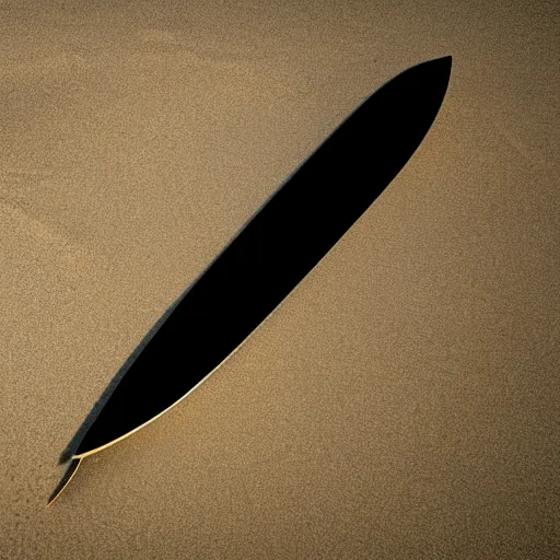 Prompt: blade with an eye lies on the sand, top view, digital art, many details, super realistic, greg rutkowski style, high quality, 8 k