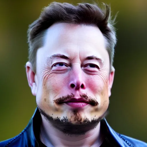 Image similar to bearded elon musk