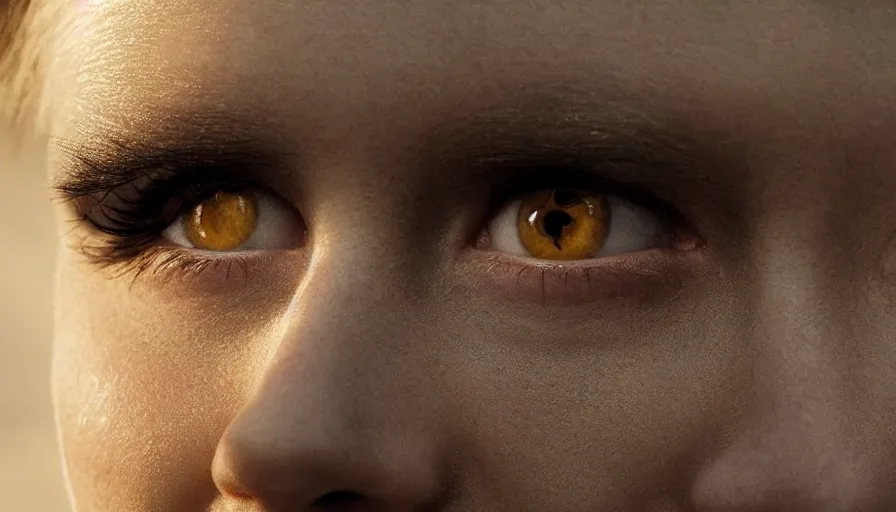 Prompt: beautiful eyes, cinematic lighting, establishing shot