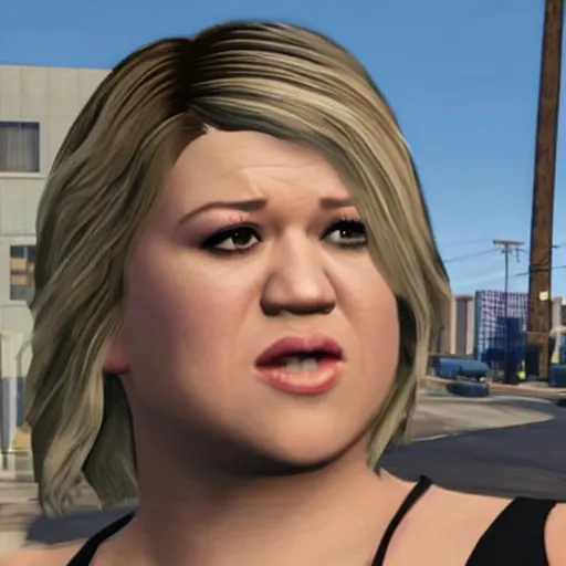 Image similar to Kelly Clarkson in GTA V