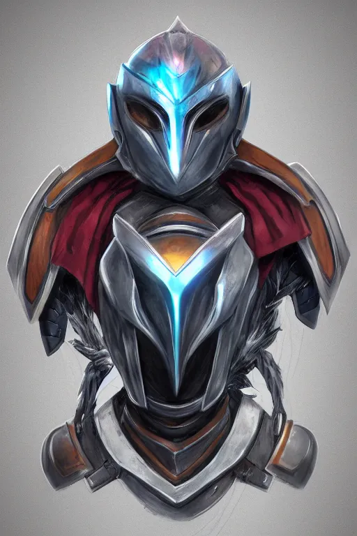 Image similar to helmet armor guardian destiny in witch queen illumination ray tracing hdr fanart arstation by sung choi robot ninja mask and eric pfeiffer and gabriel garza and casper konefal