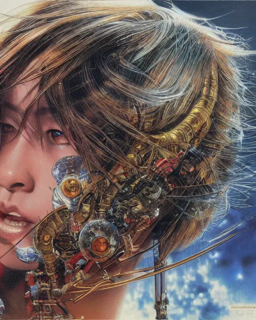 Image similar to artwork by noriyoshi ohrai, hd, hyper detailed, 4 k