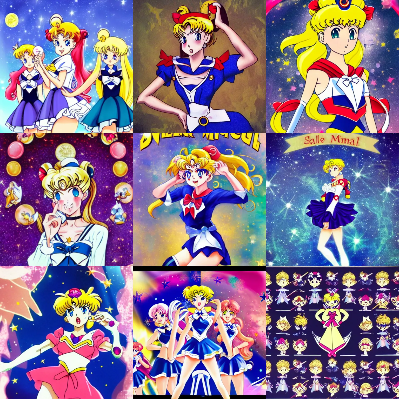 Prompt: Sailor Moon