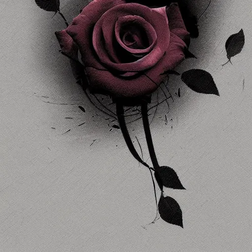 Image similar to abstract smokey roses, illustration, hazy, atmospheric, dark, digital art, high contrast, award winning, artstation,