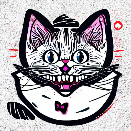 Image similar to a happy cat, whole body, Anthropomorphic, highly detailed, colorful, illustration, smooth and clean vector curves, no jagged lines, vector art, smooth