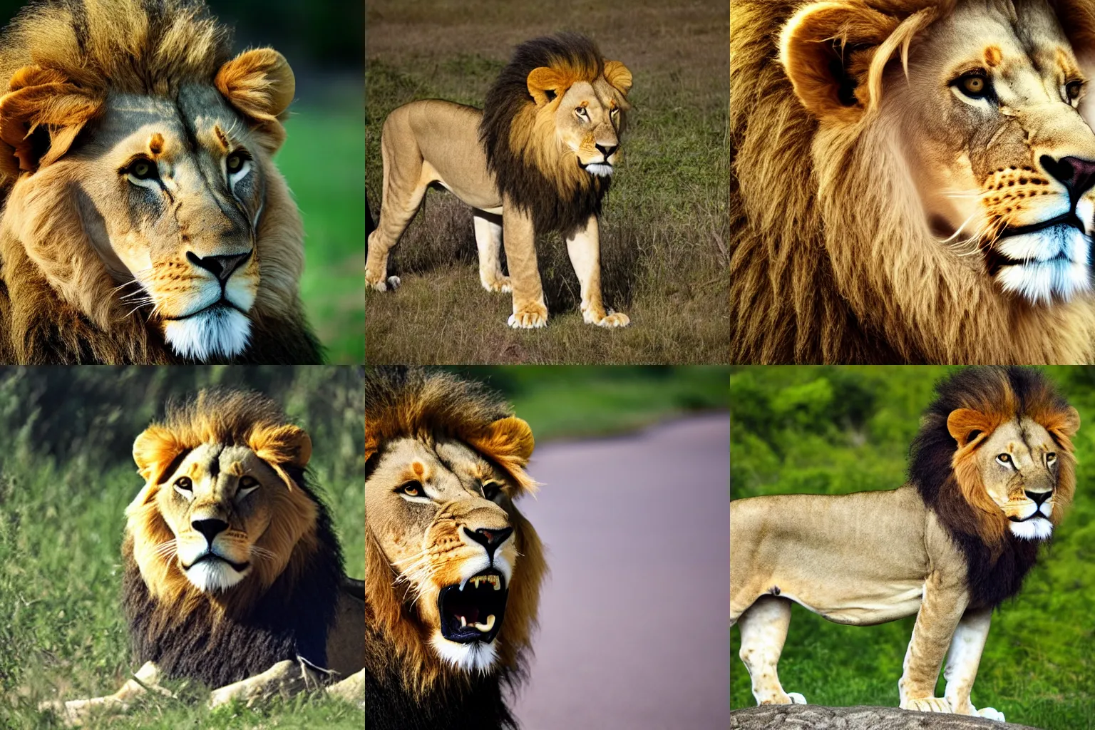 Image similar to photo of a lion