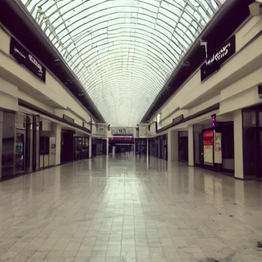 Image similar to an empty mall, craigslist photo