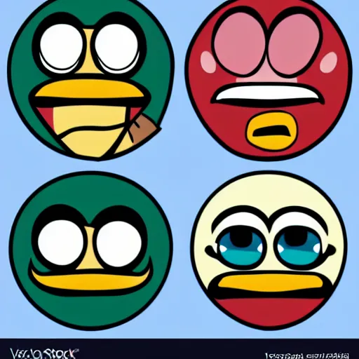 Image similar to face icon vector minimalist the ren & stimpy show tomine, adrian