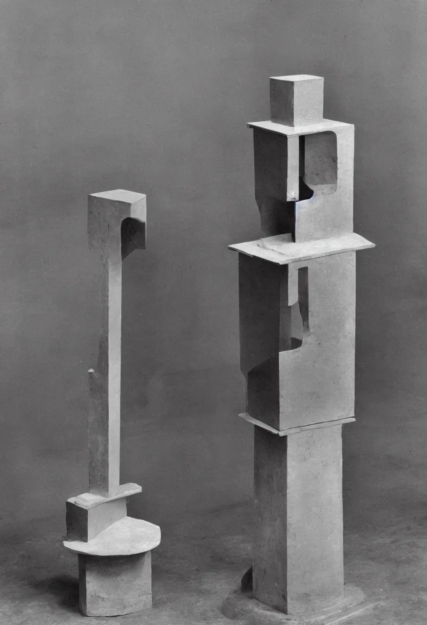 Image similar to simple readymade machine object on a pedestal, Marcel Duchamp