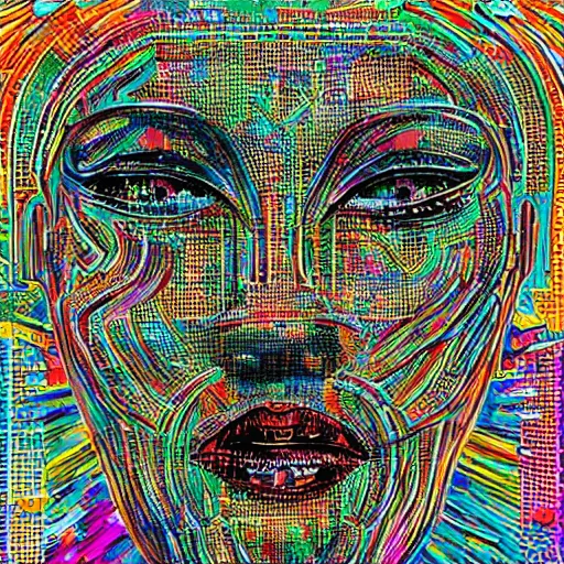 Prompt: < art masterpiece jaw - dropping very - deep created - by ='artificial intelligence'style ='all human expert artists combined'> origin of self < / art >
