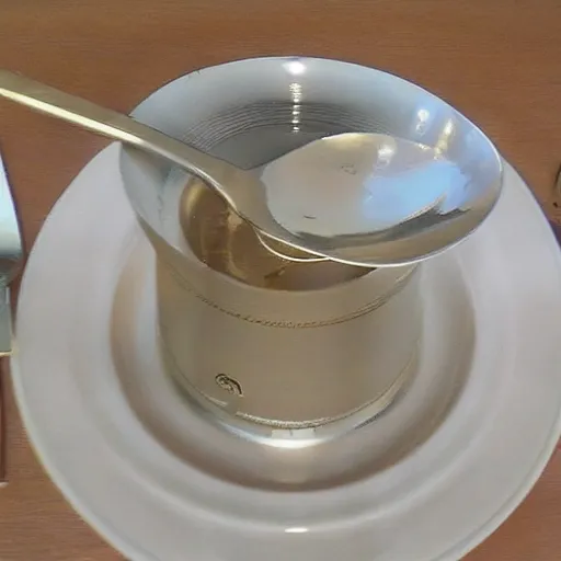 Image similar to camera - equipped silverware
