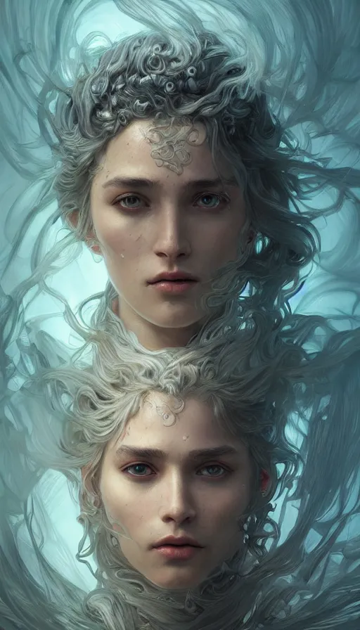 Image similar to silence, fame of thrones, lord of daggers, neon, fibonacci, sweat drops, intricate fashion clothing, insane, intricate, highly detailed, surrealistic, digital painting, artstation, concept art, smooth, sharp focus, illustration, Unreal Engine 5, 8K, art by artgerm and greg rutkowski and alphonse mucha