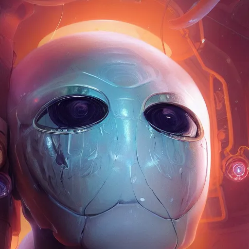 Image similar to Full shot of a venus squid monster astronaut defined facial features, intricate abstract. cyberpunk, symmetrical facial features. By Ruan Jia and Artgerm and Range Murata and WLOP and Ross Tran and William-Adolphe Bouguereau and Beeple. Key Art. Fantasy Illustration. award winning, Artstation, intricate details, realistic, Hyperdetailed, 8k resolution.