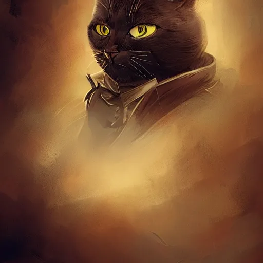 Prompt: cats concept art, steampunk, sharp focus, illustration, concept art by tooth wu