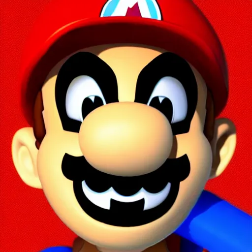 Prompt: A skeleton in the game Super Mario 64, photorealistic
