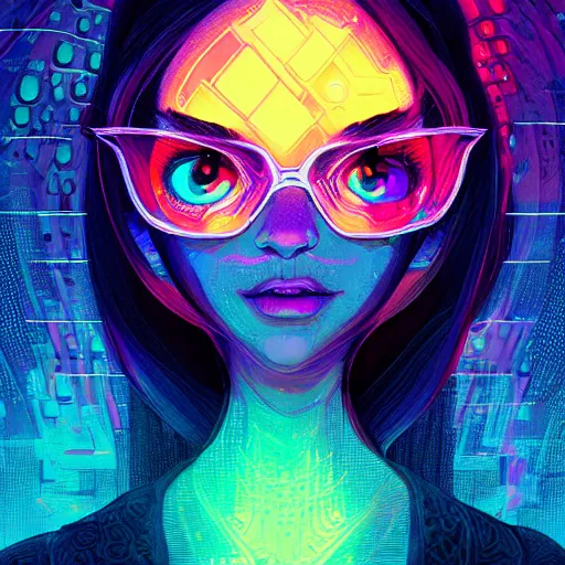 Image similar to skill magic geek inside matrix deepdream radiating a glowing aura stuff loot legends stylized digital illustration video game icon artstation lois van baarle, ilya kuvshinov, rossdraws,