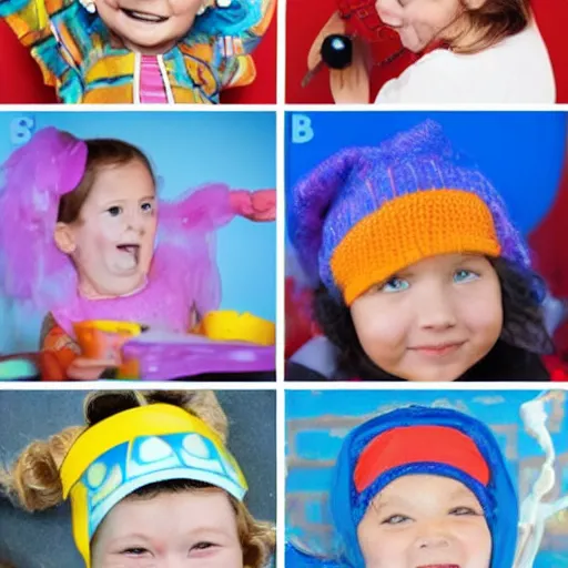 Image similar to each of these images should be used by the kids