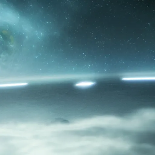 Prompt: night on alderaan, mysterious, 4k, cinematic, movie still, distance shot, beautiful