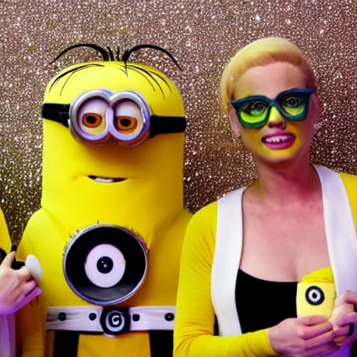 Prompt: minions drag show