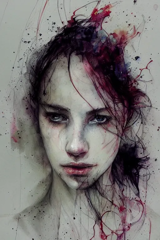 Image similar to a sorrowfull farewell by agnes cecile, beautiful, soft, smooth, solitude, dramatic, peaceful