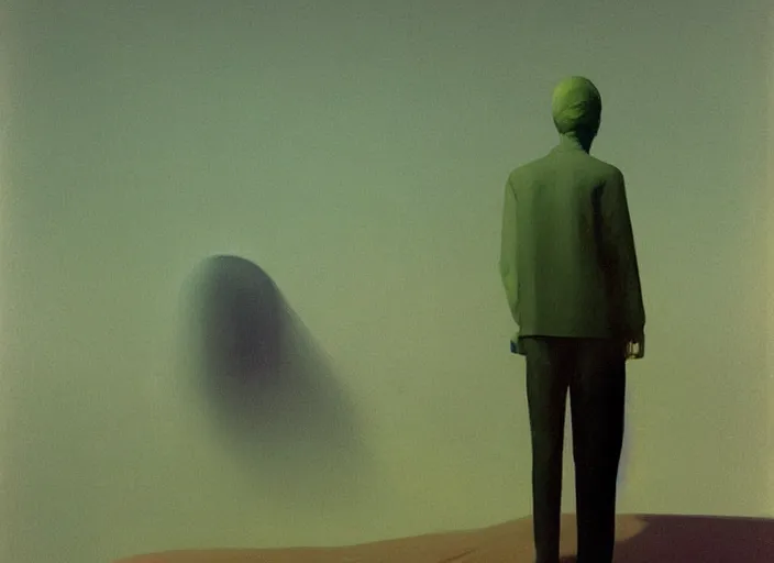 Prompt: mind control by Edward Hopper and James Gilleard, Zdzislaw Beksinski highly detailed