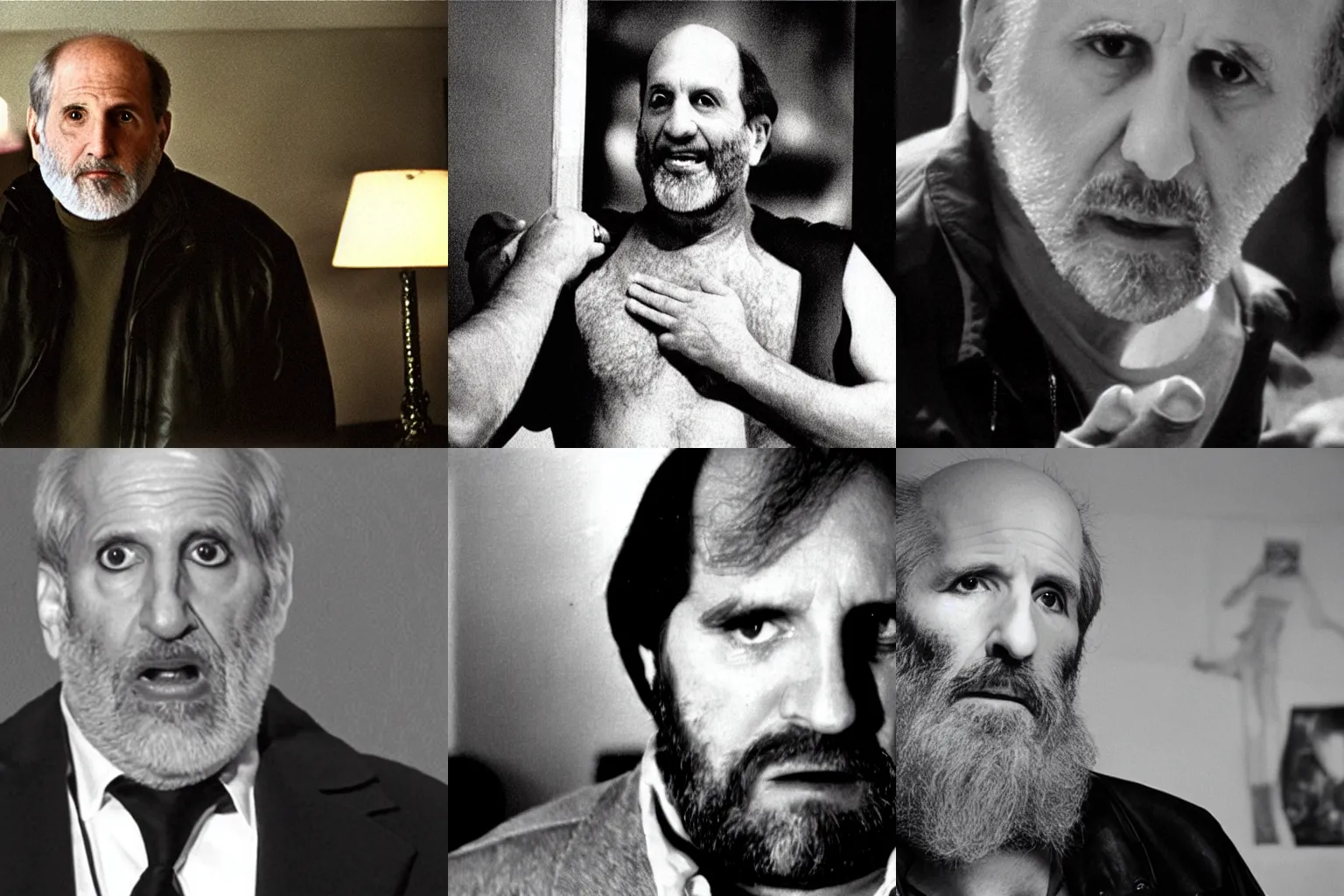 Prompt: still of brian de palma with a public humiliation