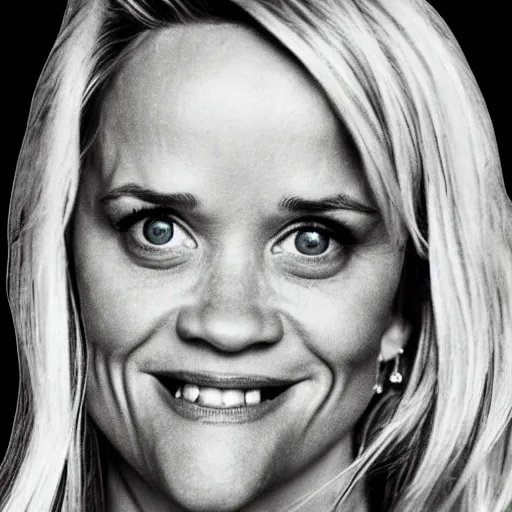 Image similar to a pile of rice double exposure reece witherspoon face