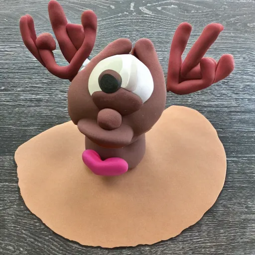 Image similar to play - doh bullwinkle