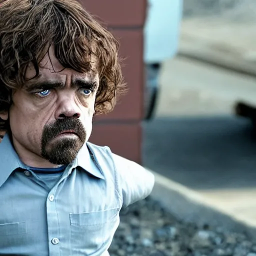 Image similar to Peter Dinklage in breaking bad